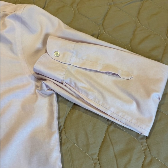 Charles Tyrwhitt Men’s Extra Slim Fit Light Pink Long Sleeve Shirt Size 16 1/2 - Picture 4 of 16